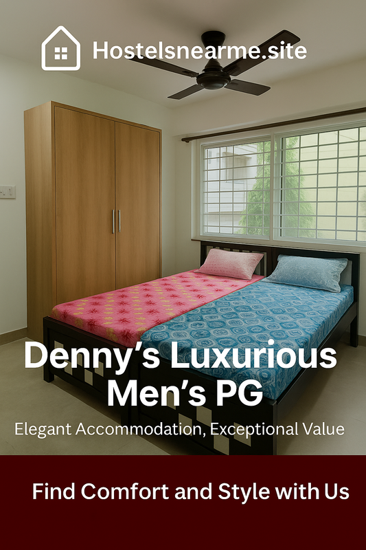 Denny's Luxurious Mens PG and Hostel - Hitech City Hostels