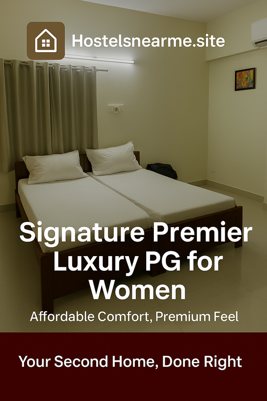 Signature Premier Luxury PG For Women - Hitech City Hostels